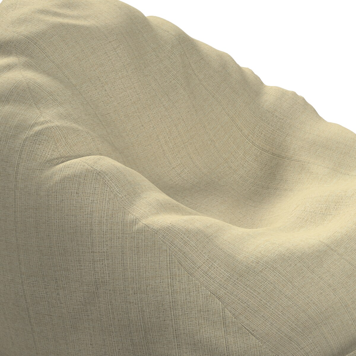 Worek do siedzenia, beżowy, Ø80 x 115 cm, Living