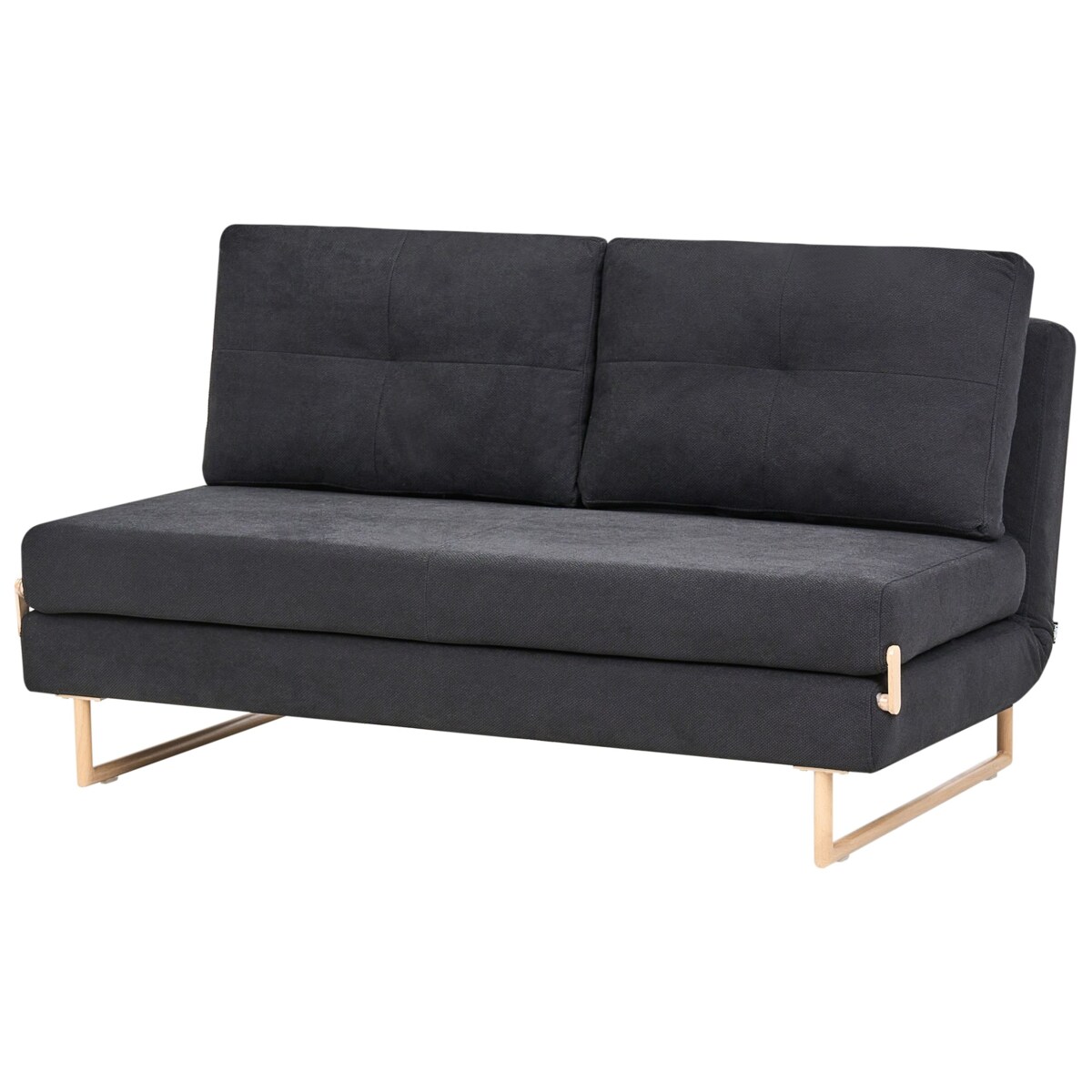 Sofa rozkładana dla 3 osób JERSLEV Czarny