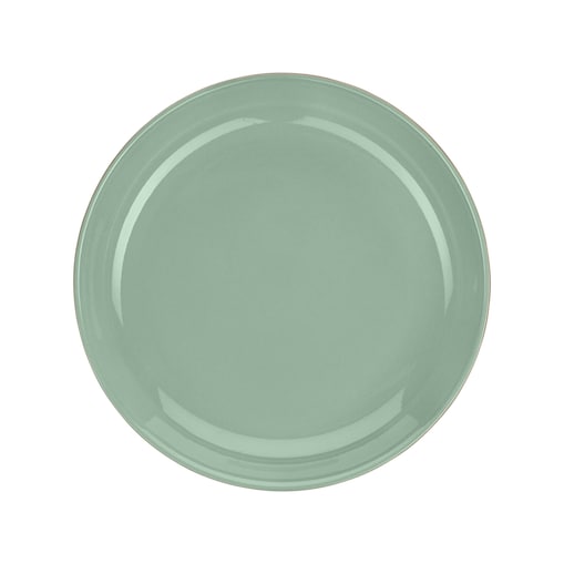 Talerz obiadowy Sienna, zielony, 26 cm