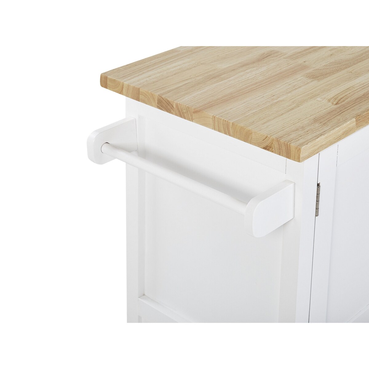 Wózek kuchenny dwudrzwiowy biały MELE