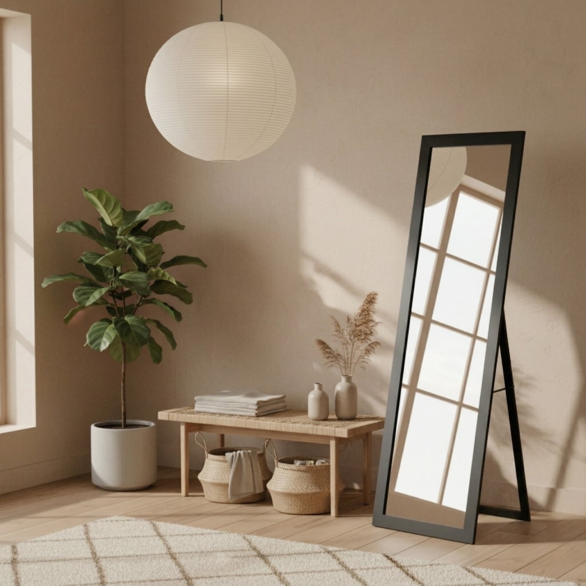 Lustro stojące HAVLYS, 127 x 37 cm