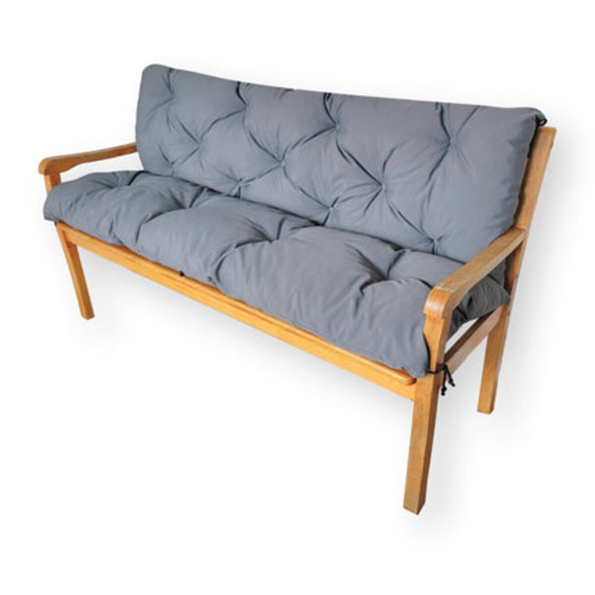 Poduszki na meble ogrodowe UV odporne, 100x50x50 cm, Grafit