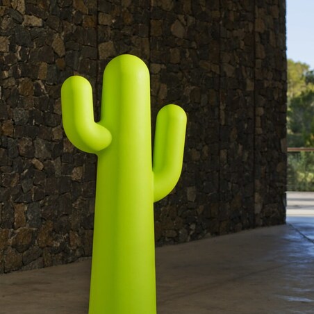 Tarasowa lampa stojąca Pancho LUMPV140OFNW King Home 18W 6000K kaktus limonkowa