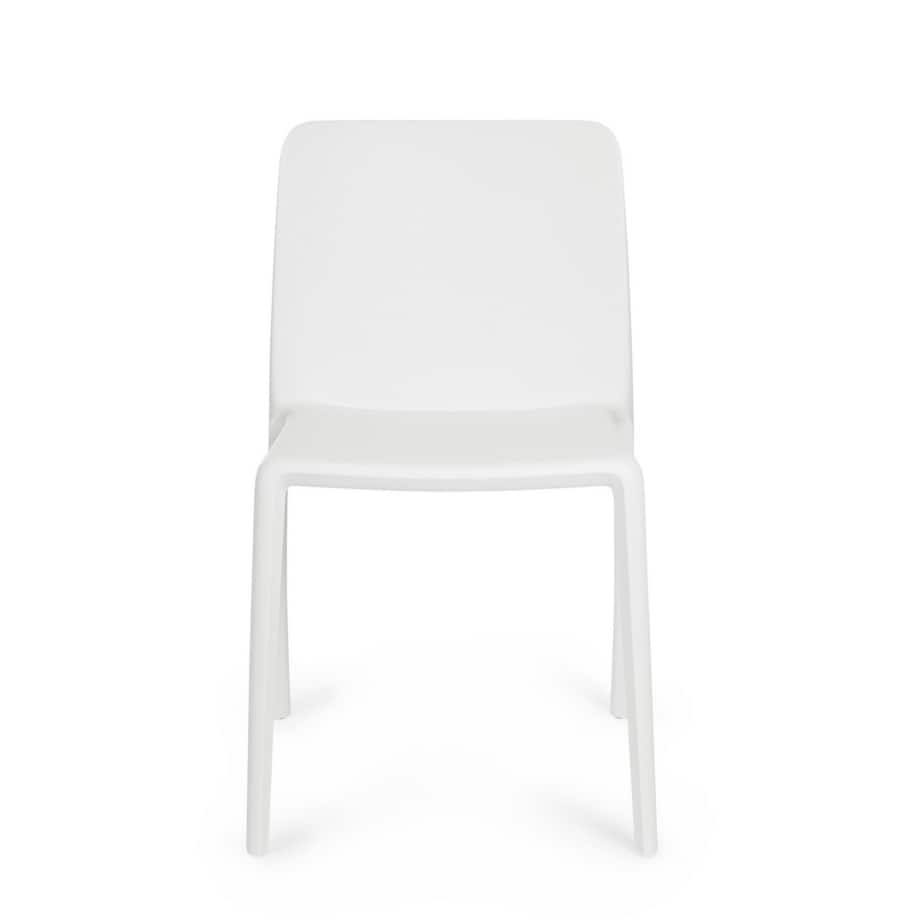 BIZZOTTO krzesło ogrodowe CHLORIS białe