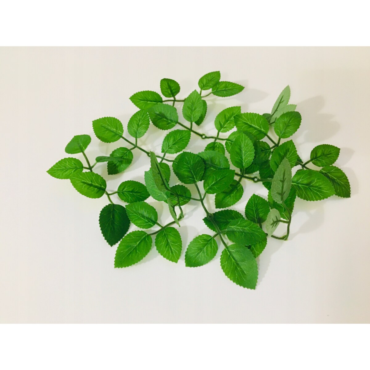 10x MAŁE SZTUCZNE LISTKI do kwiatów mydlanych bukietów stroika zielone róży