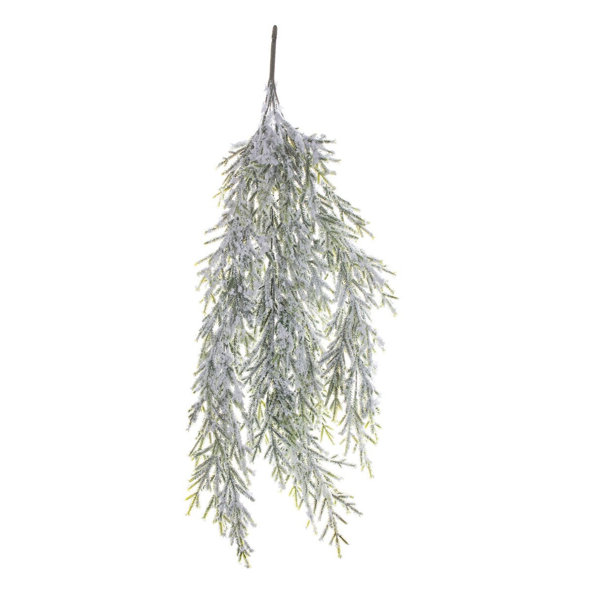 Gałązka White Pine 66cm boże narodzenie, święta, świąteczne, biały-zielony, 66 cm