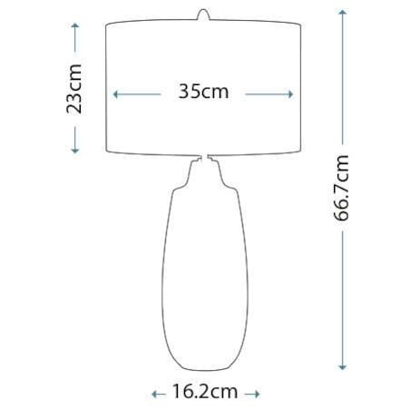 Biurkowa LAMPA stołowa NEWHAM-TL-L Elstead abażurowa LAMPKA stojąca klasyczna brąz kremowa