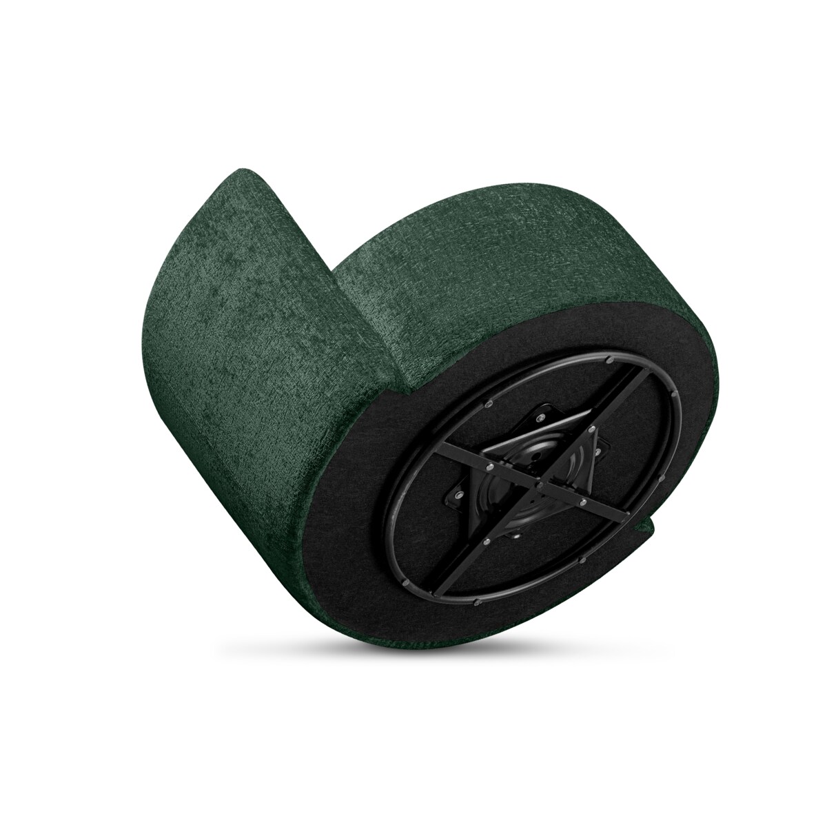 KONSIMO RAGGI Fotel obrotowy zielony