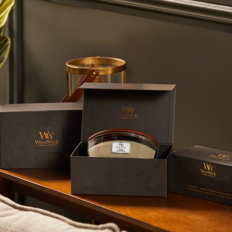 WoodWick zestaw prezentowy- świeca Elipsa