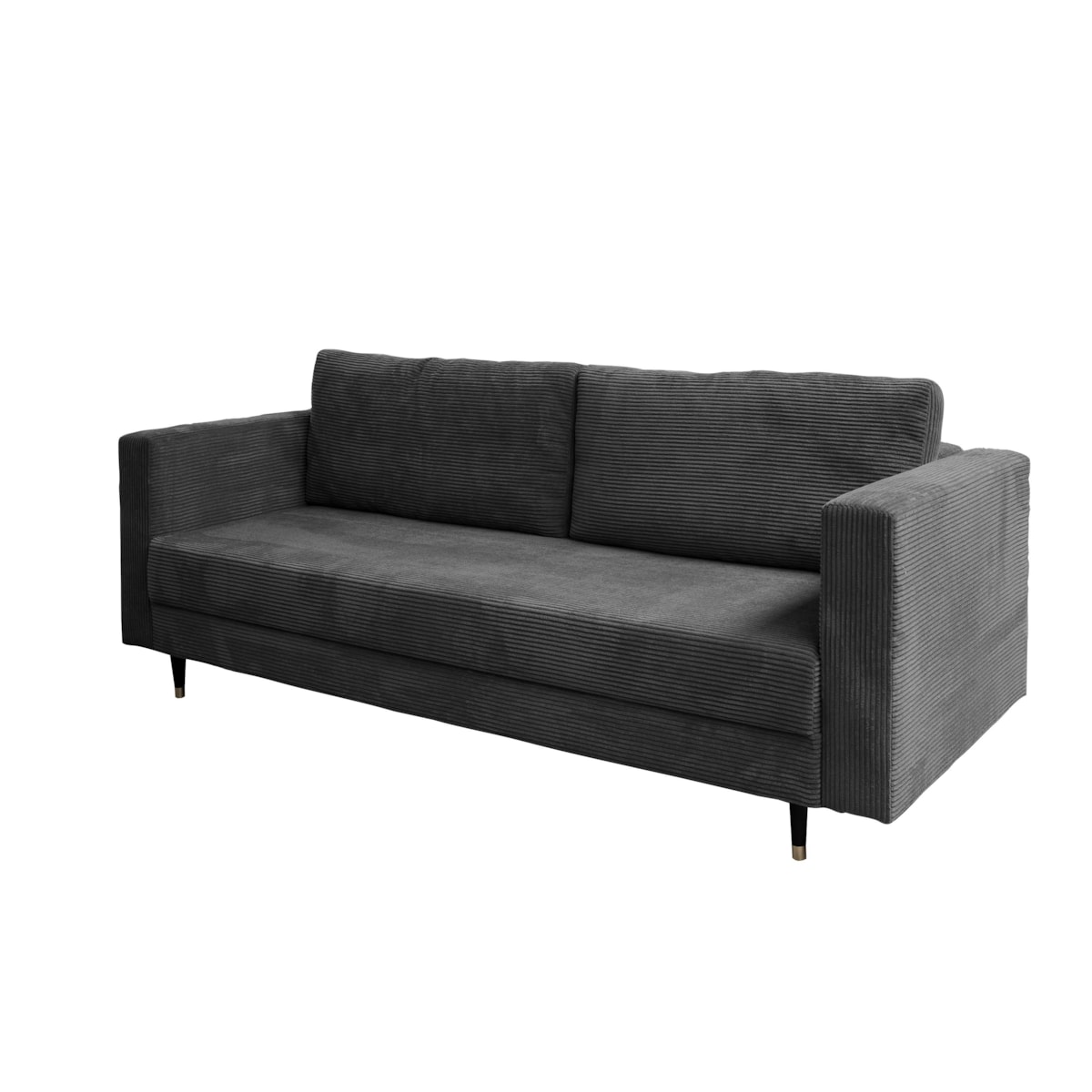 Sofa SONTI rozkładana w tkaninie poso- szara