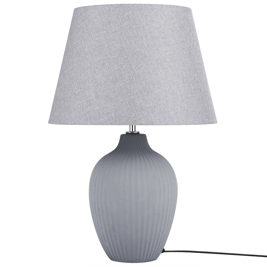 Lampa stołowa FERGUS Ceramika Szary