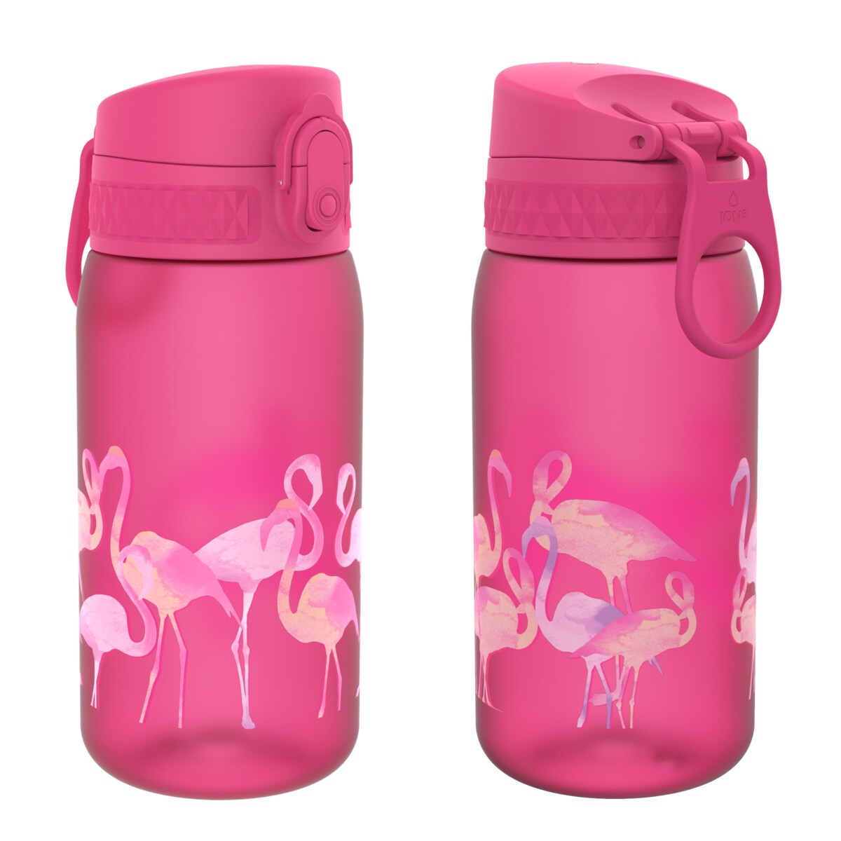 Butelka ION8 BPA Free I8RF350PPFLAM Flamingos