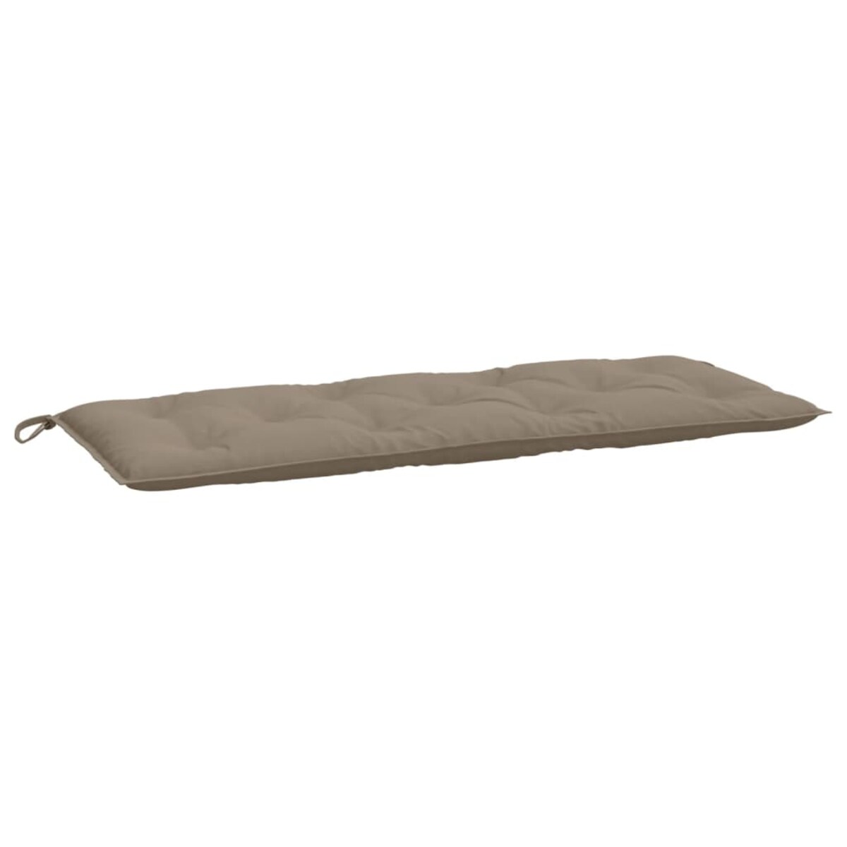 vidaXL Poduszka na ławkę ogrodową, taupe, 120x50x7 cm, tkanina