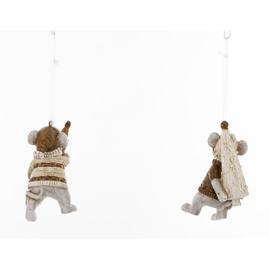 Zawieszka Myszki, komplet 4 szt.