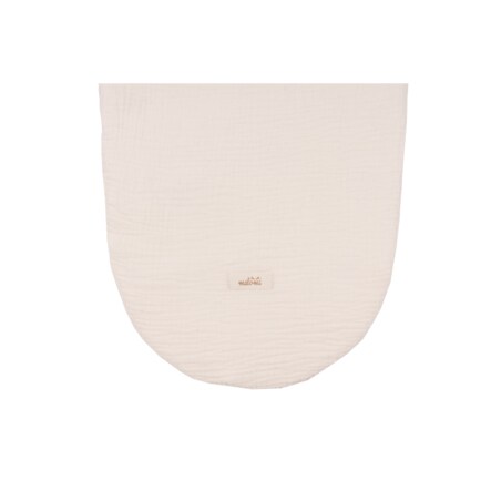 Prześcieradło muślinowe do gondoli/kosza mojżeszowego natural/forest green