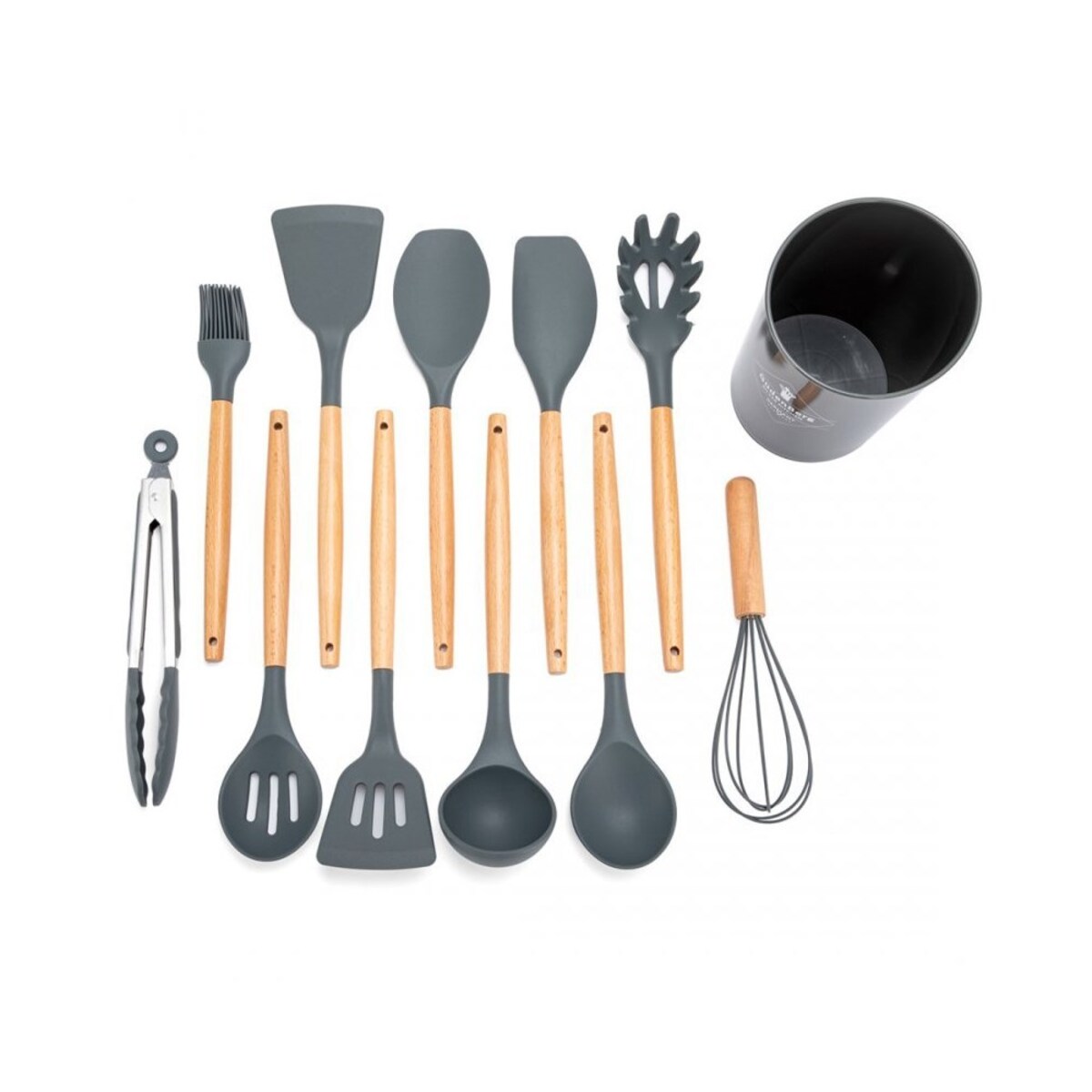 Elitehoff zestaw 12 przyborów kuchennych w stojaku 48649