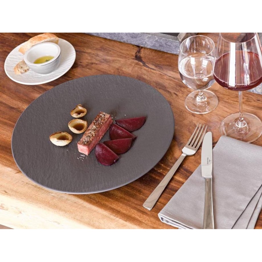Talerz gourmet Manufacture Rock, 32 cm, Villeroy & Boch