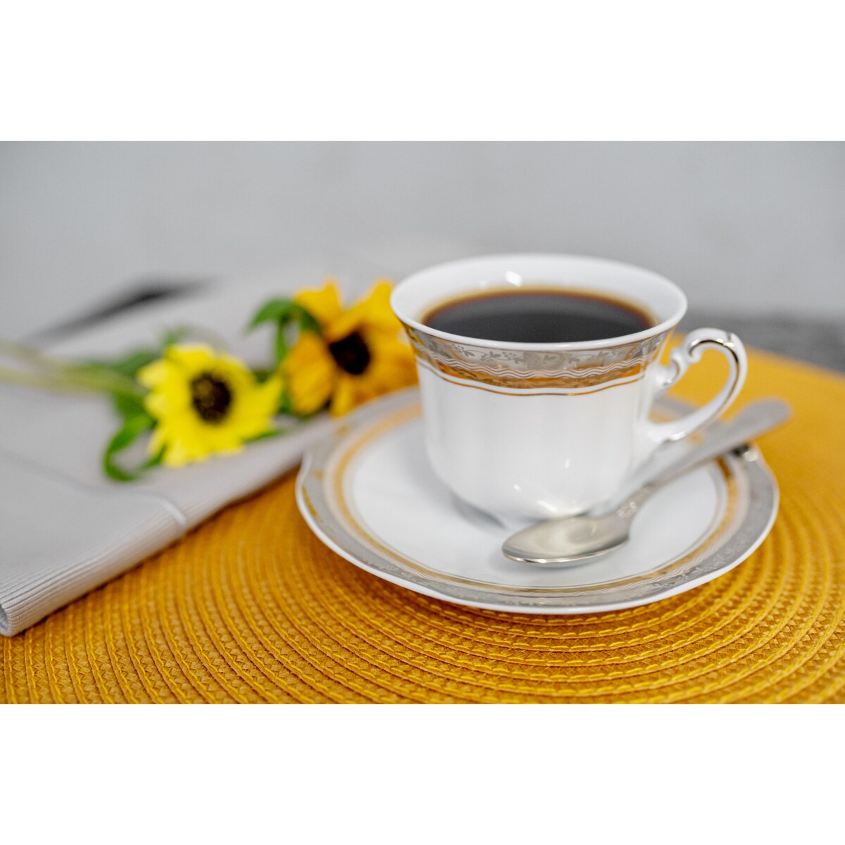 Garnitur do kawy dla 6 osób 18 el. Bolero Princess E551