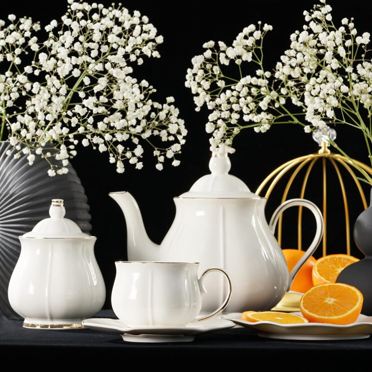 VILLA ITALIA Cukiernica porcelanowa 13,5 cm SANDRINE