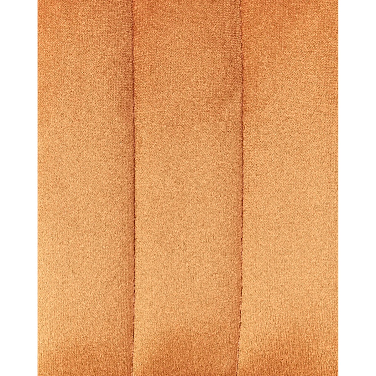 Zestaw 2 krzeseł barowych welurowy pomarańczowy SANILAC