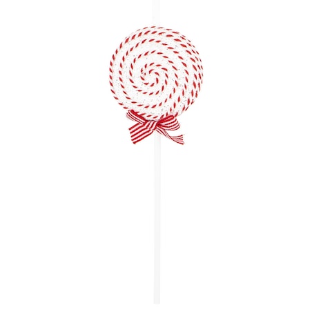 Dekoracja - lizak 25,5x8x3 cm LECCA-LECCA różowy small