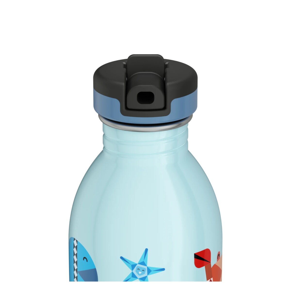 24BOTTLES butelka na wodę dla dzieci 500 ml, Sea Friends