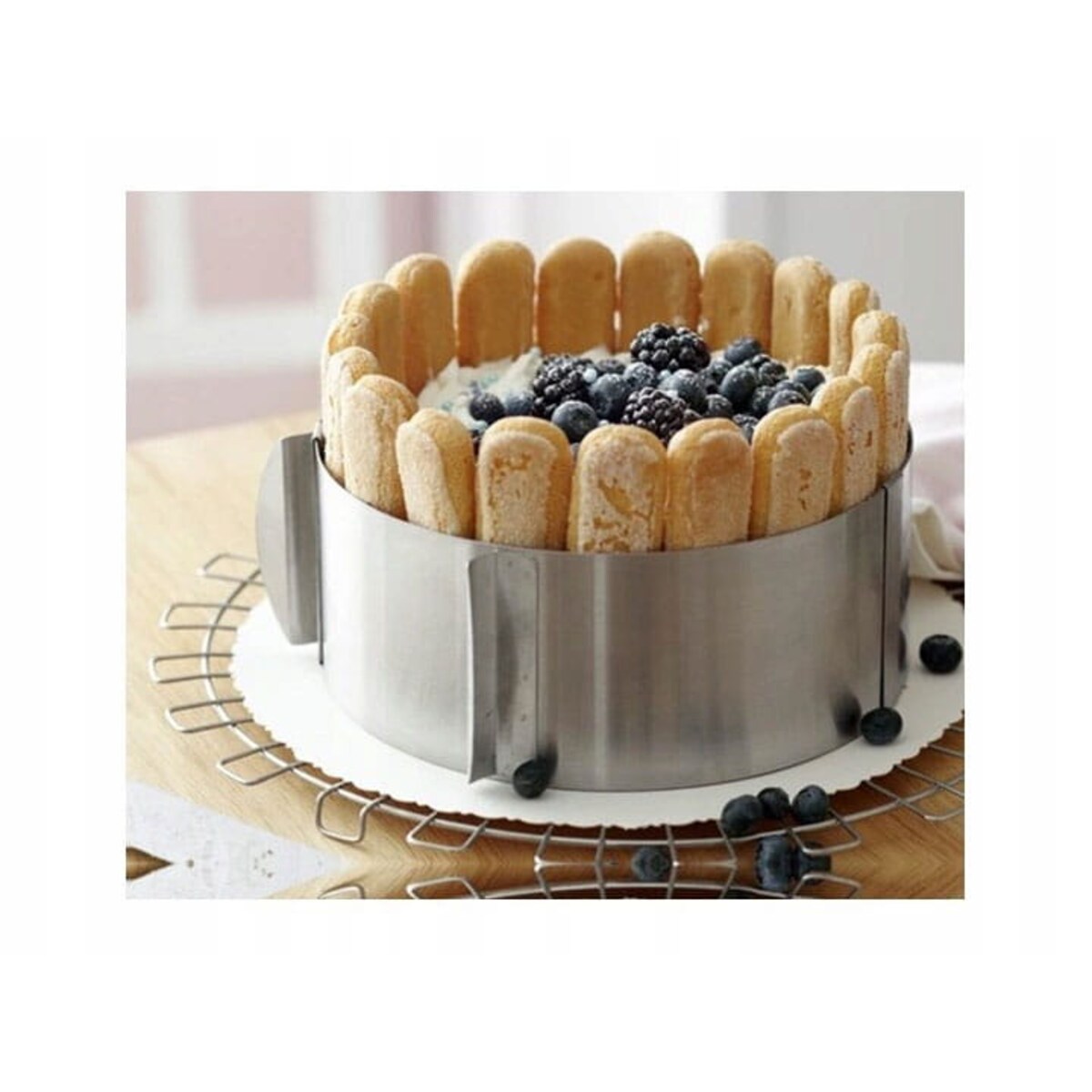 Regulowana Tortownica Forma Obręcz Do Tortów Kinghoff Kh-4614