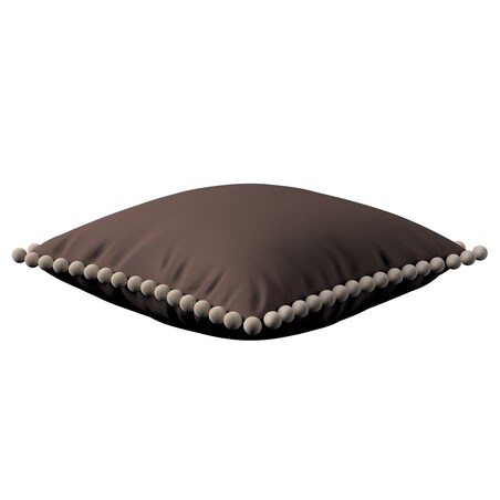 Poszewka Wera na poduszkę 45x45 Coffe (czekoladowy brąz)