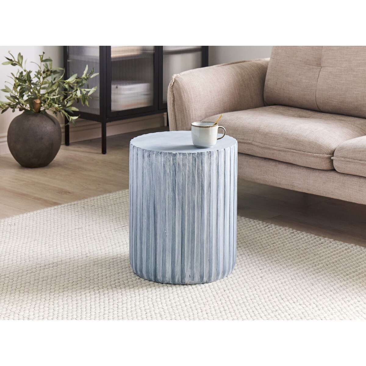 Stolik pomocniczy szary AMARO