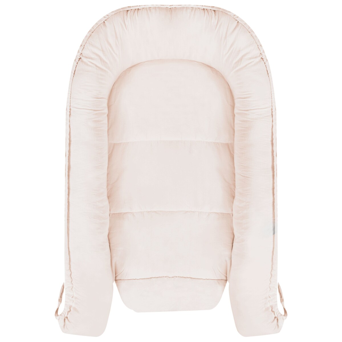 Kokon niemowlęcy 55 x 90 cm różowy z beżowym EREB