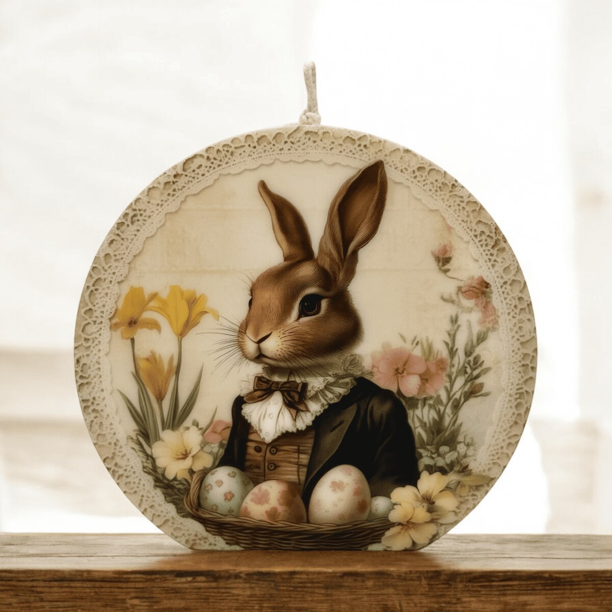 Świeca sojowa wielkanocna Zając wielkanocny