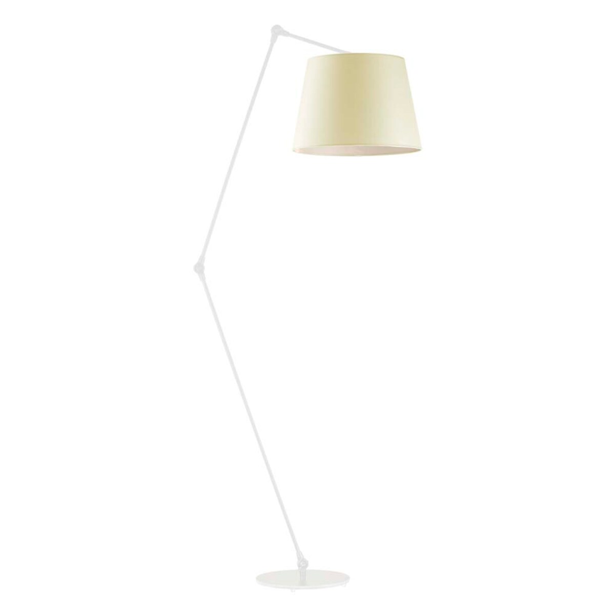 Lampa stojąca podłogowa przegubowa regulowana z abażurem stożek SOUL