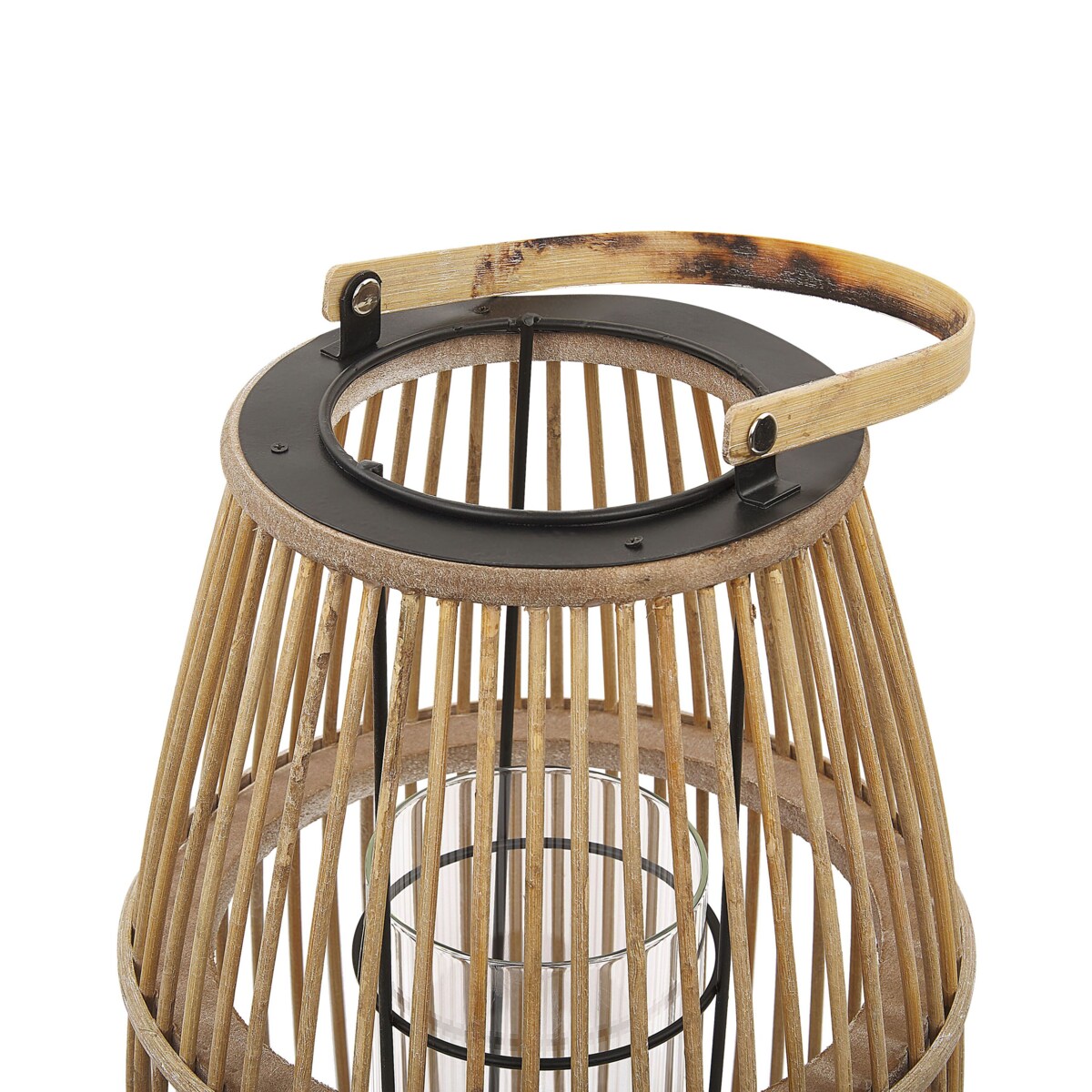 Lampion bambusowy 32 cm beżowy HOSTE