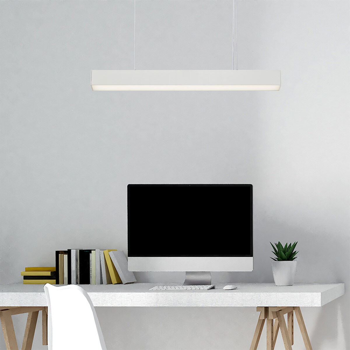 Lampa sufitowa wisząca Light Prestige Luci biały LED 2700K-6500K (SMART) 1 szt.