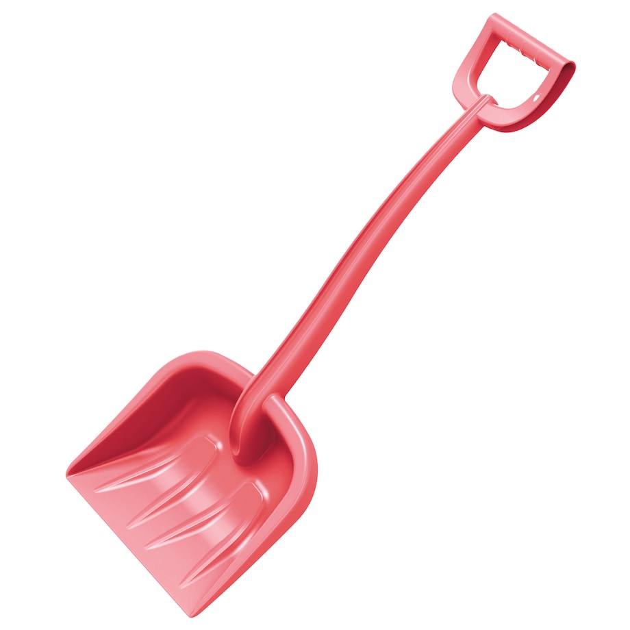 Łopata Do Śniegu Dla Dzieci Dziecięca Łopatka Do Odśnieżania Plastikowa Kidy 66 Cm Koralowy