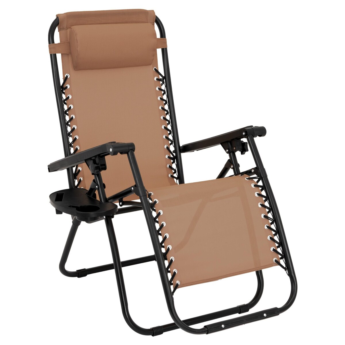 Leżak wielopozycyjny ZERO GRAVITY ogrodowy składany