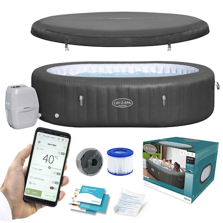 Dmuchane SPA ogrodowe Bestway AirJet Mauritius WiFi aplikacja 7os.