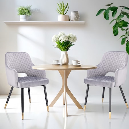 Krzesło szare Borgo