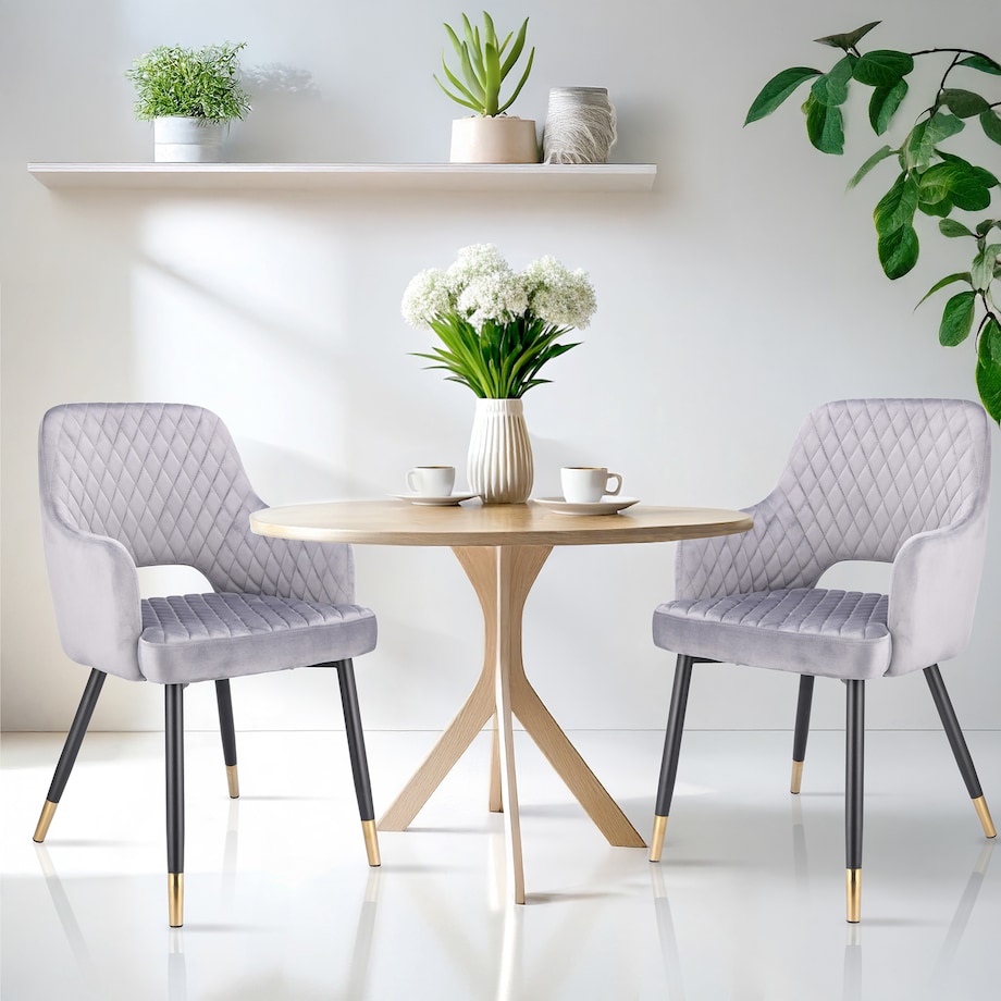 Krzesło szare Borgo