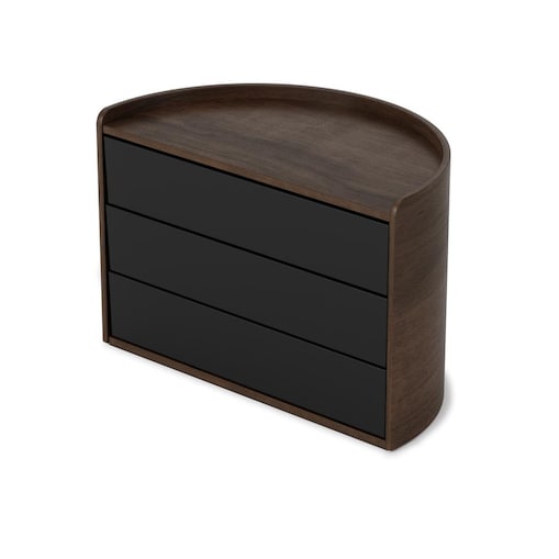 Szkatułka na biżuterię (czarna) Moona Umbra