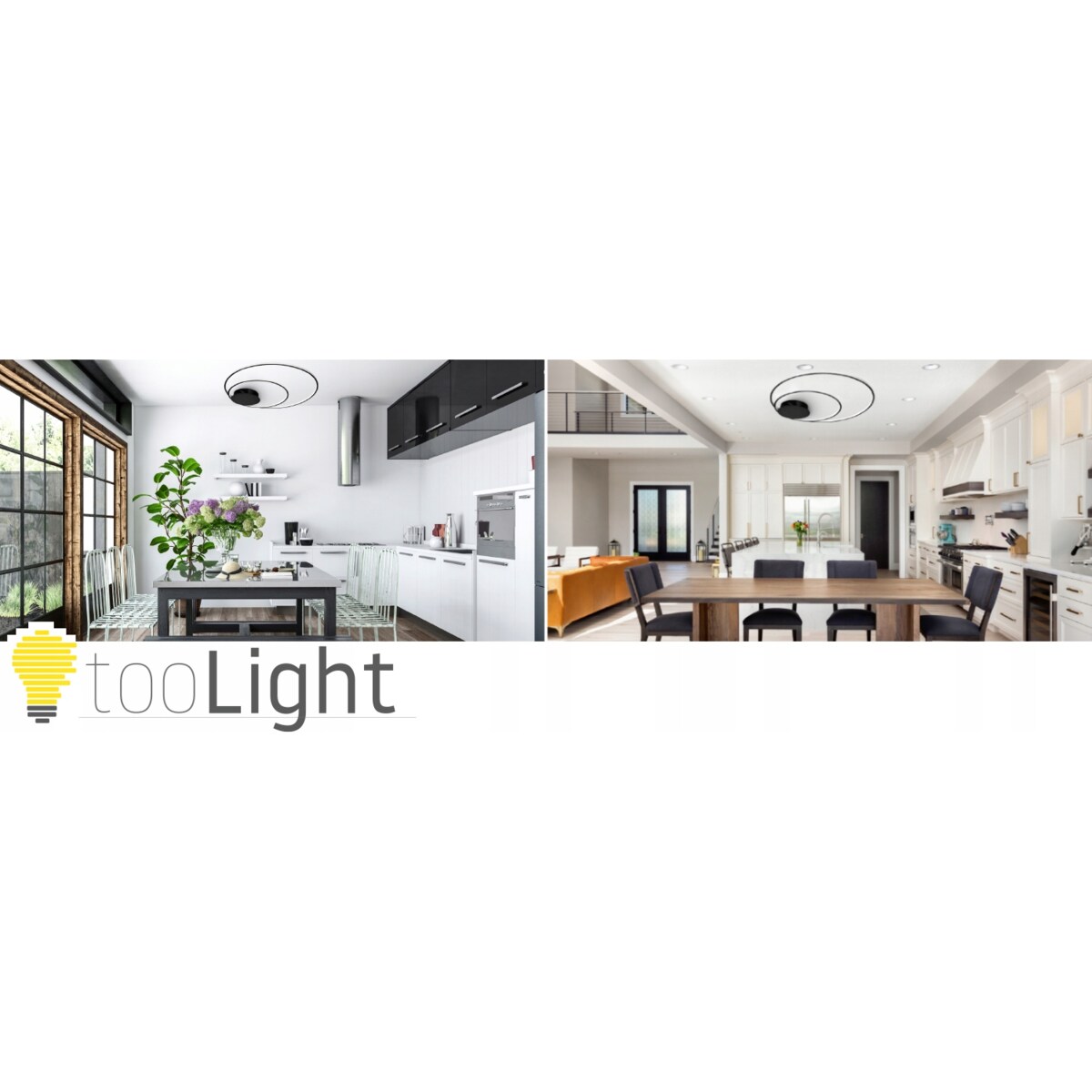 Lampa Sufitowa Plafon Led Black Pilot Okrągła