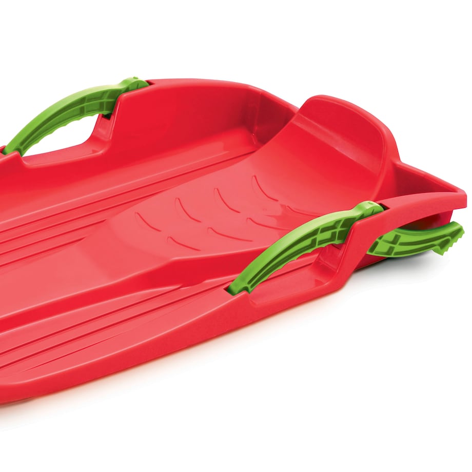 Sanki Bobslej Z Hamulcami Na Śnieg Hornet Ślizg Dla Dzieci Czerwone