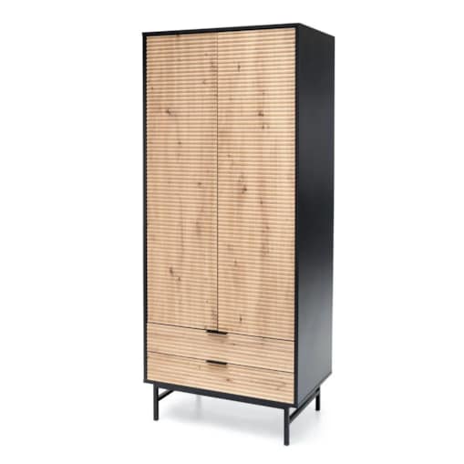 Szafa MURANO S-1 dąb artisan/czarna