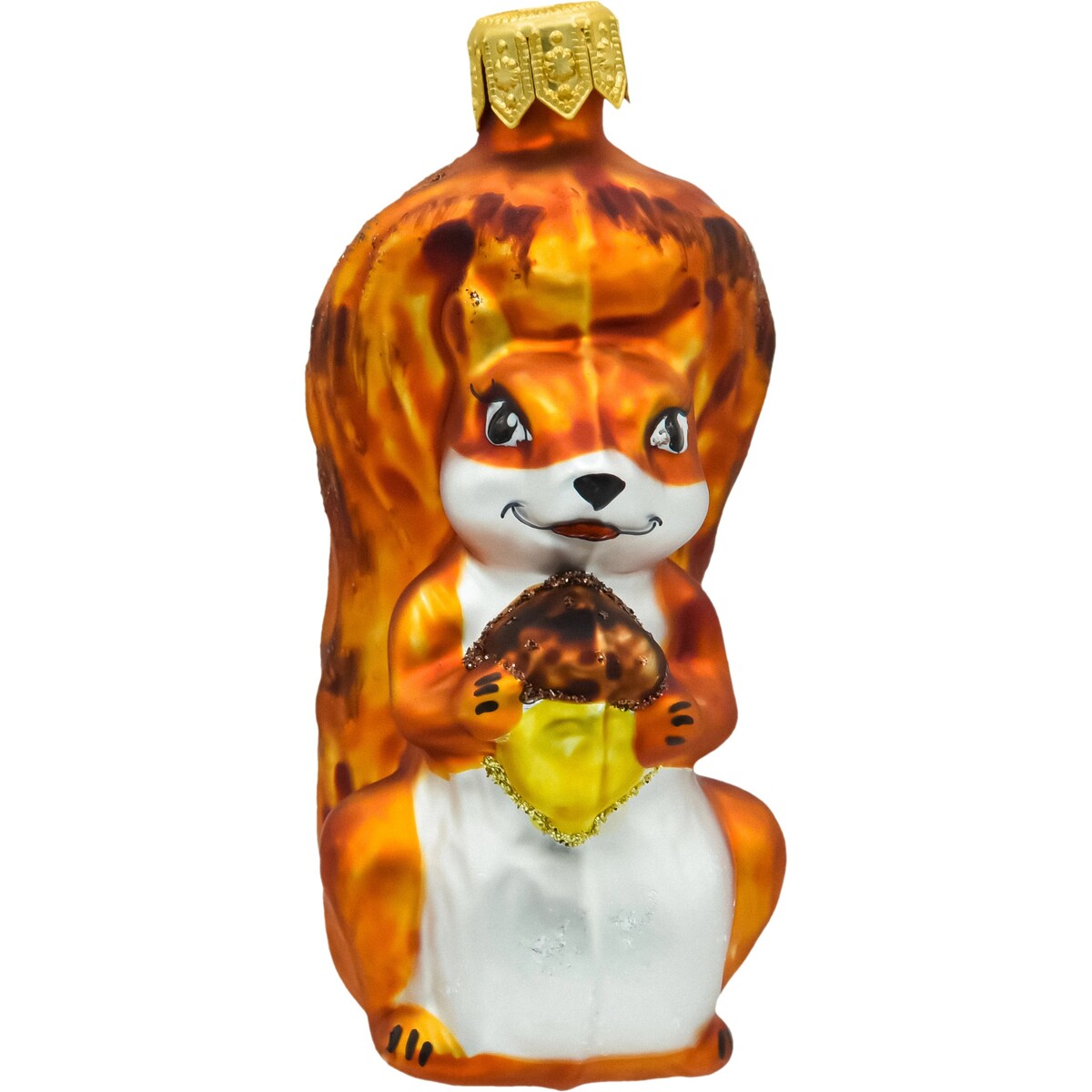 Bombka choinkowa: Wiewiórka z żołędziem