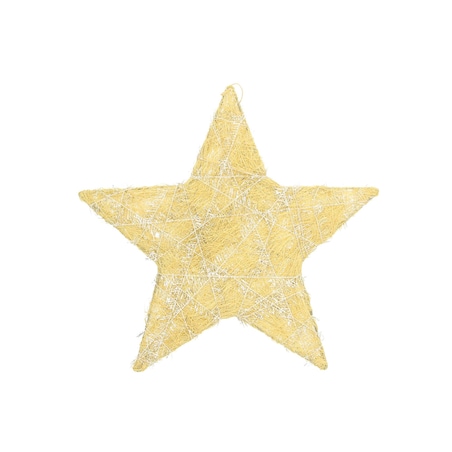 Ozdoba świąteczna Golden Star II 25 cm boże narodzenie, święta, świąteczne, złoty, 25x25x0,5 cm
