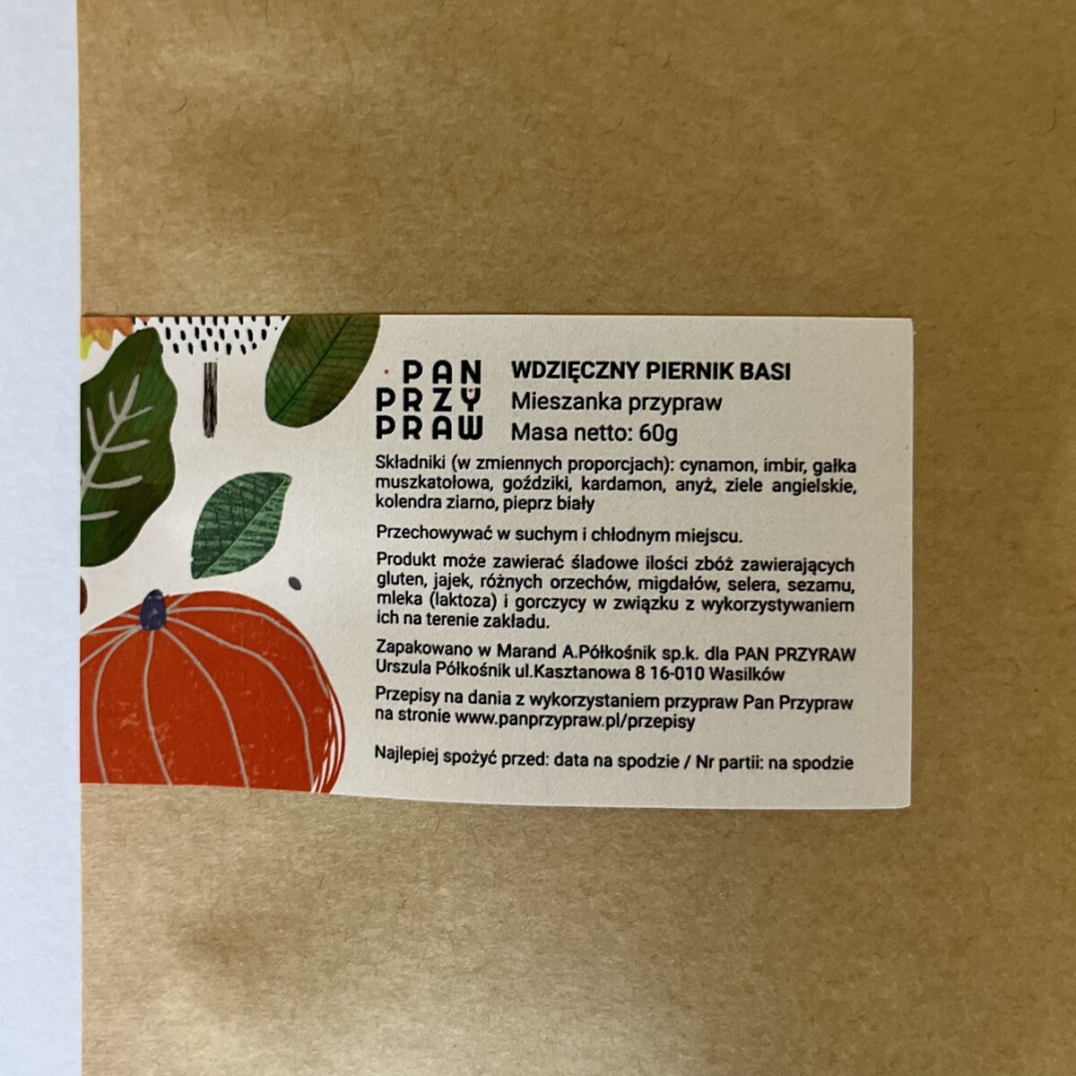 Wdzięczny piernik Basi - Refill