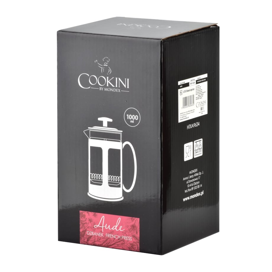 AUDE Dzbanek zaparzacz 1000ml COOKINI 10,5x15xh21cm