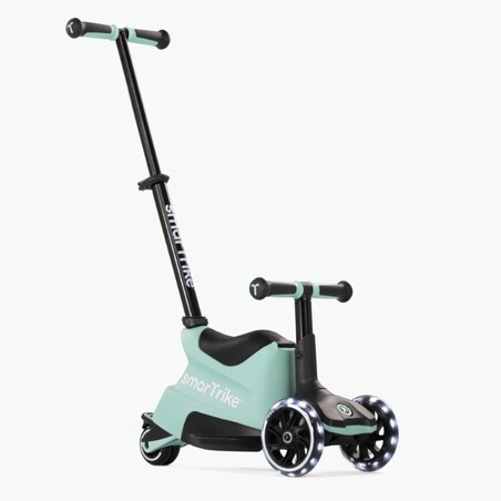 smarTrike - Hulajnoga 4w1 Xtend Scooter+ Ride-on - Soft Green