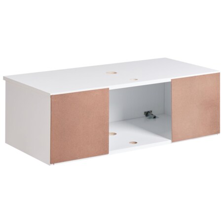 Wisząca szafka pod umywalkę RUPANCO 80 cm Biały