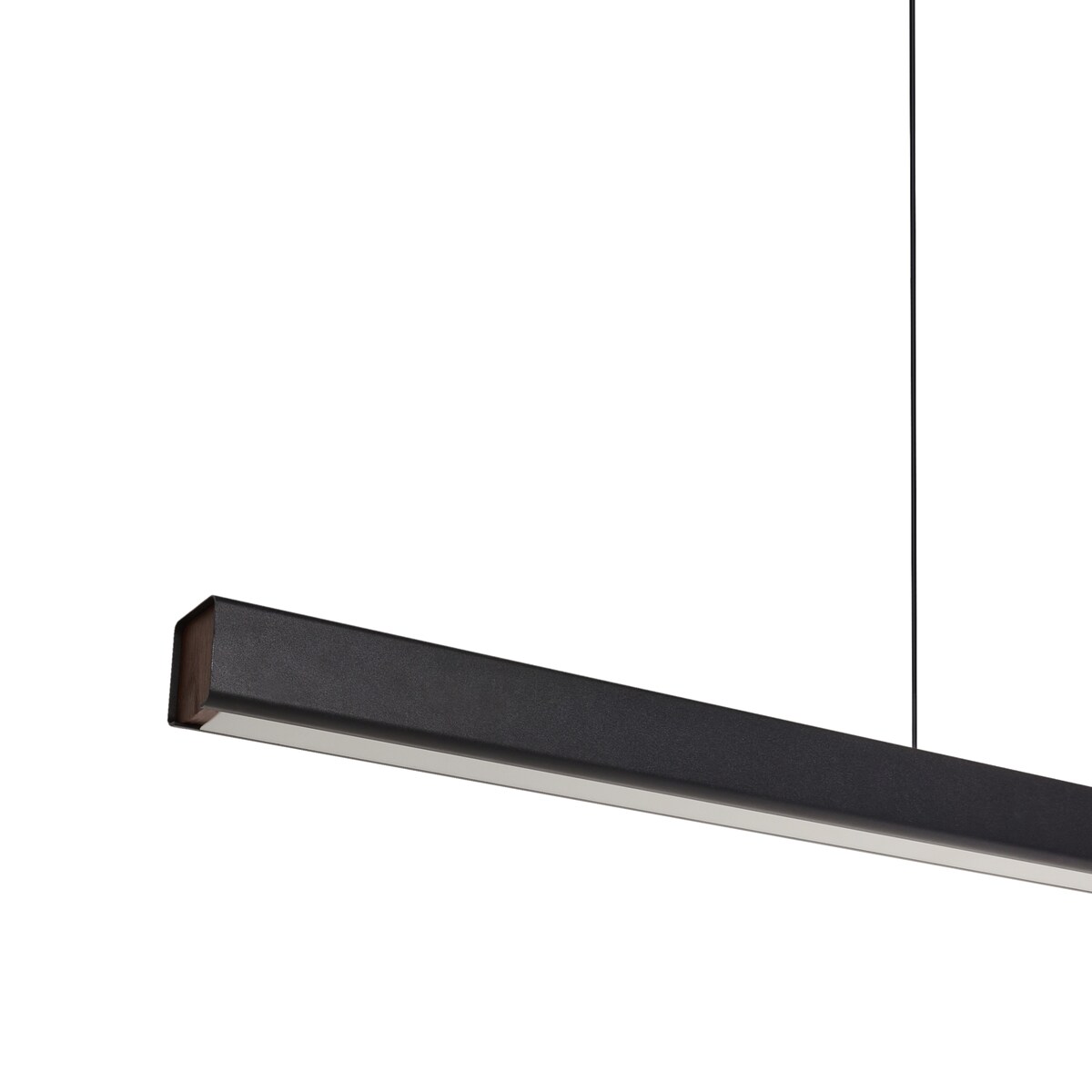 Lampa wisząca LED ARENAS Z pilotem Czarny